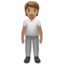 Person Standing, Medium skin tone