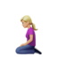 Woman Kneeling, Medium-light skin tone