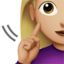 Deaf Woman, Medium-light skin tone