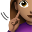 Deaf Woman, Medium skin tone