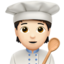 Cook, Light skin tone
