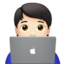 Technologist, Light skin tone