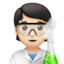 Scientist, Light skin tone