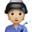 Factory Worker, Medium-light skin tone