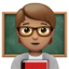 Teacher, Medium skin tone
