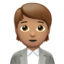 Office Worker, Medium skin tone