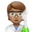 Scientist, Medium skin tone
