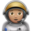 Astronaut, Medium skin tone