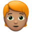 Person Red Hair, Medium skin tone