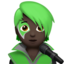 Singer, Dark skin tone