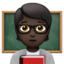 Teacher, Dark skin tone