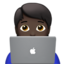 Technologist, Dark skin tone
