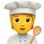 Download Cook emoji, Apple style