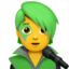 Download Singer emoji, Apple style