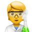 Download Scientist emoji, Apple style