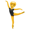 Ballet Dancer emoji on iPhone