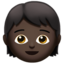Child, Dark skin tone