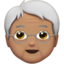 Older Person, Medium skin tone