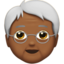 Older Person, Medium-dark skin tone