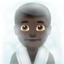 Man Steamy Room, Dark skin tone