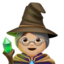 Woman Mage, Medium-light skin tone