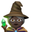 Woman Mage, Dark skin tone