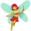 Woman Fairy emoji, Apple design