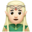 Man Elf, Light skin tone