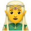 Download Man Elf emoji, Apple style