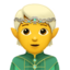 Elf emoji, Apple design