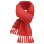 Scarf emoji on iPhone
