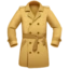 Coat emoji on iPhone