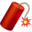 Firecracker emoji on iPhone