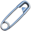 Download Safety Pin emoji, Apple style