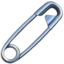 Safety Pin emoji, Apple design