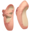 Ballet Shoes emoji on iPhone