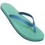 Thong Sandal emoji, Apple design
