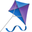Kite emoji, Apple design