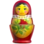 Nesting Dolls emoji on iPhone