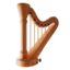 Download Harp emoji, Apple style