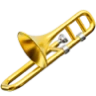 Trombone emoji on iPhone