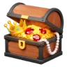 Treasure Chest emoji on iPhone