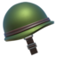 Military Helmet emoji, Apple design
