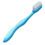 Toothbrush emoji, Apple design