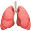 Lungs emoji, Apple design
