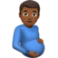 Pregnant Man, Medium-dark skin tone