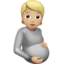 Pregnant Person, Medium-light skin tone