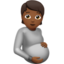 Pregnant Person, Medium-dark skin tone