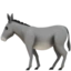 Donkey emoji on iPhone
