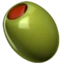 Olive emoji on iPhone